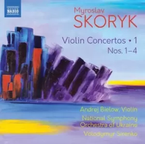 Image of Myroslav Skoryk Violin Concertos Nos 1-4 - Volume 1 by Myroslav Skoryk CD Album
