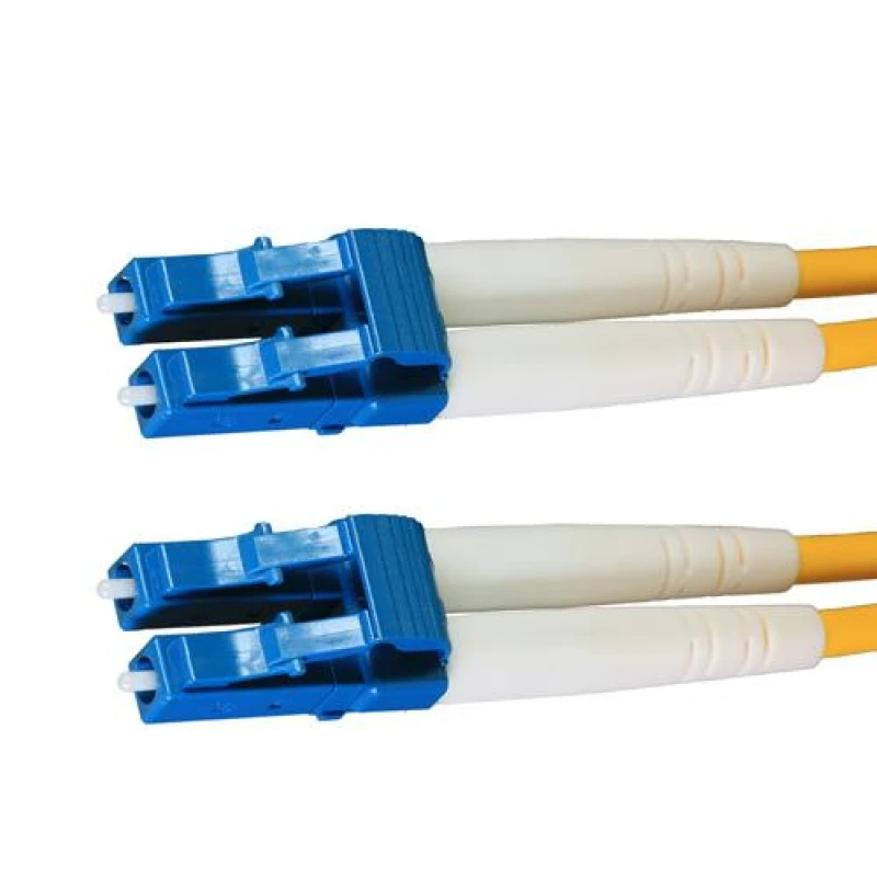 Image of Cablenet 25m OS2 9/125 LC-LC Duplex Yellow LSOH Fibre Patch Lead