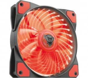 Image of TRUST GXT 762R 120 mm Case Fan - Red LED, Red