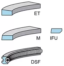 Image of Piston Ring Kit 800057110000 by Kolbenschmidt