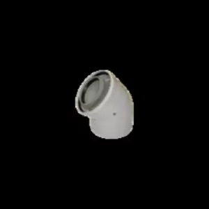 Image of Worcester Bosch Greenstar Condensfit 45 Degree Elbow 125mm 7719003665 - 667632