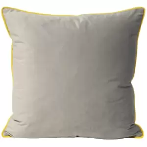 Image of Riva Home Meridian Cushion Cover (55x55cm) (Dove/Cylon)