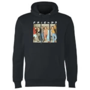 Image of Friends Retro Character Shot Hoodie - Black - M