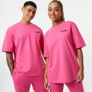 Image of Jack Wills Unisex Colour Drop T-Shirt - Pink