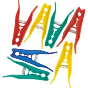 Image of SupaHome Plastic Clothes Pegs 70mm Pack of 50