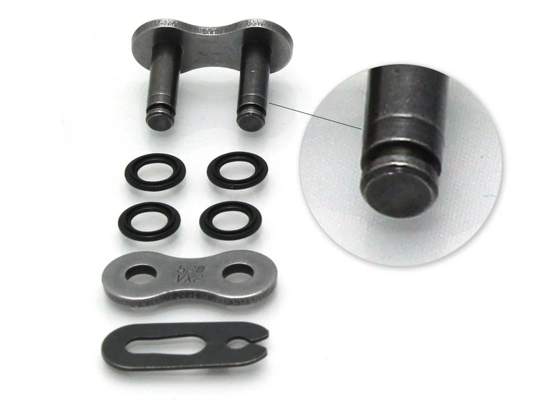 Image of D.I.D 428NZ Clip Link 428 - Gold/Black, Size 70 mm