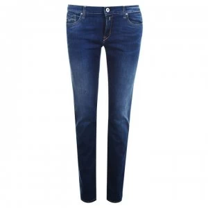 Image of Replay Vivy Slim Jeans - Mid/Dark Wash