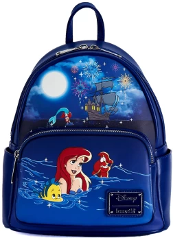 Image of The Little Mermaid Loungefly - Ariel Fireworks Mini backpacks multicolor