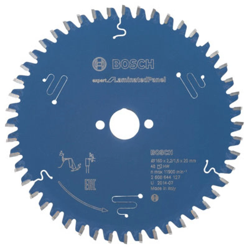 Image of Bosch Professional Circular Saw Blade For Laminated Panel - 160 X 20 X 2.2 mm, 48 Teeth