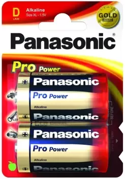 Image of Panasonic 1x2 LR20PPG Single-use battery Alkaline