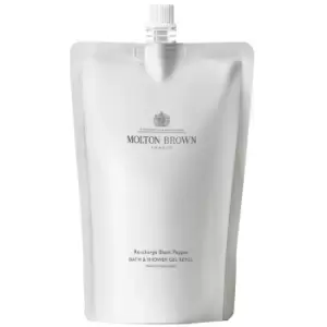 Image of Molton Brown Re-Charge Black Pepper Bath & Shower Gel Refill 400ml