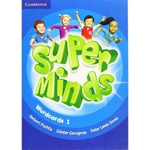 Image of Super Minds Level 1 Wordcards (Pack of 81) Cards 2017