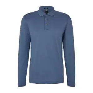 Image of Boss Boss Bono Knitted Polo Shirt Mens - Black