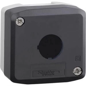 Image of Schneider Electric XALD01 Enclosure 1 installation slots Blank Dark grey, Light grey
