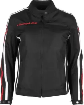 Image of Helstons Queen Ladies Motorcycle Textile Jacket, black, Size S for Women, black, Size S for Women