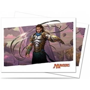 Image of Magic the Gathering Battle for Zendikar Gideon Ally Card Sleeves Pack of 80