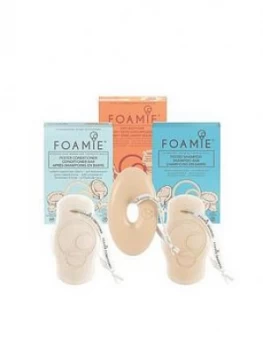 Image of Foamie 2-In1 Body Bar Oat To Be Smooth, Coconut Shampoo Bar, Coconut Conditioner Bar