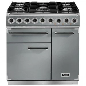 Image of Falcon F900DXDFSSCM 77070 90cm Deluxe Dual Fuel Range Cooker - Stainless S