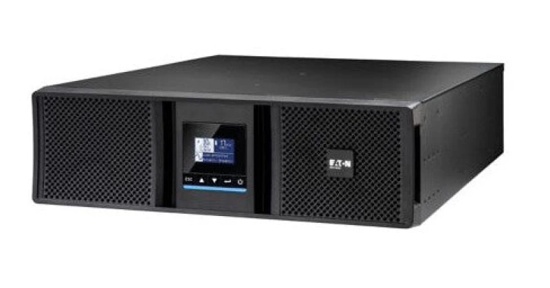 Image of Eaton 9SX Gen2 9SX6KIRT3UG2 - UPS Rack Mountable - AC 200/208/220/230/240/250 V - 6000 Watt - 6000 VA - 1-phase 9SX6KIRT3UG2 Black