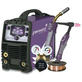 Image of XTM201DI-P2 Digital Multi Process Inverter Package - Parweld