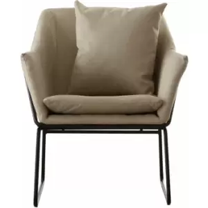 Image of Premier Housewares Stockholm Stone Armchair