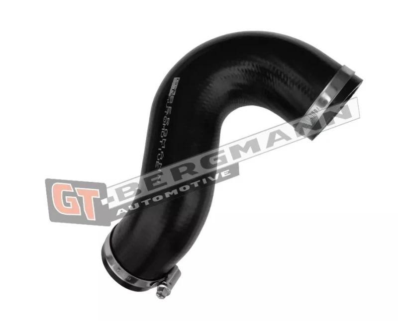 Image of GT-BERGMANN GT52-845 Turbocharger Hose AEM (Ethylene Acrylate Rubber) AEM (Ethylene Acrylate Rubber) Charger Intake Hose (3314)