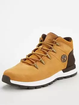 Image of Timberland Sprint Trekker Mid Boots - Brown, Wheat, Size 12, Men