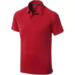Image of Elevate Mens Ottawa Short Sleeve Polo (M) (Red)