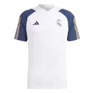 Image of adidas Real Madrid Training Top 2023 2024 Adults - White