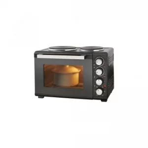 Image of Quest Twin Hob 26L Convection Mini Oven