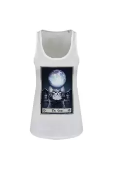 Image of The Moon Felis Floaty Vest Top