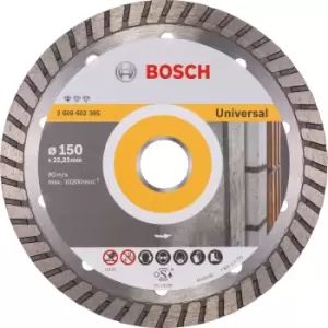 Image of Bosch 2608602395 150x22.23mm DIAMOND DISC UNIVERSAL TURBO LPP