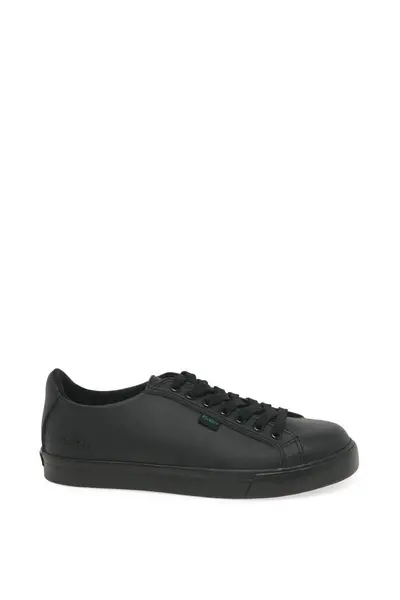 Image of Kickers 'Tovni Lacer' Senior School Shoes Black