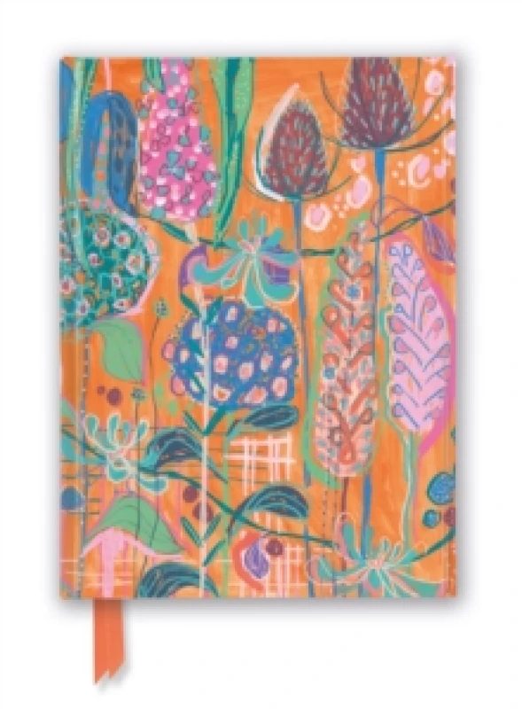 Image of Lucy Innes Williams: Orange Hydrangeas (Foiled Journal) Notebook / blank book