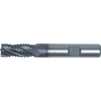 Image of 20.0 Weldon Standard Coarse Rough End Mill - TiAlN