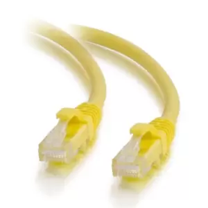Image of C2G 5m Cat5e Booted Unshielded (UTP) Network Patch Cable - Yellow