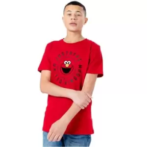Image of Hype Sleeve Cog T Shirt - Red