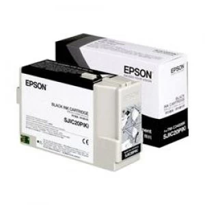 Image of Epson SJIC20P Black Ink Cartridge