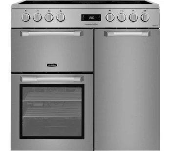 Image of LEISURE Cuisinemaster Pro PR90C530X 90cm Electric Ceramic Range Cooker - Stainless Steel