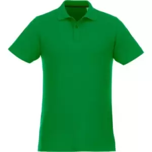 Image of Elevate Mens Helios Short Sleeve Polo Shirt (M) (Fern Green)
