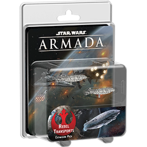 Image of Star Wars Armada Rebel Transports Expansion Pack Miniature GR 75 Games