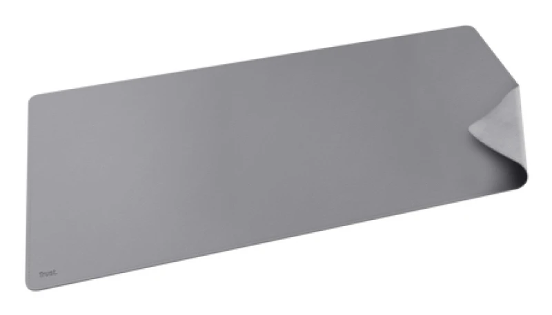 Image of Trust Benya XXL desk pad Polyvinyl chloride (PVC) Grey