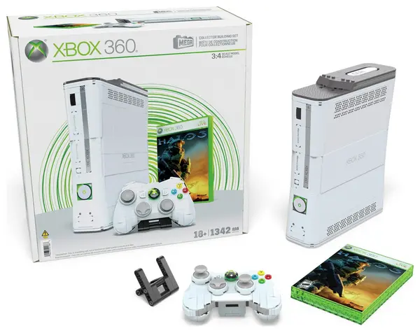 Image of MEGA MEGA Microsoft Xbox 360 Collector Building Set (1342pcs)
