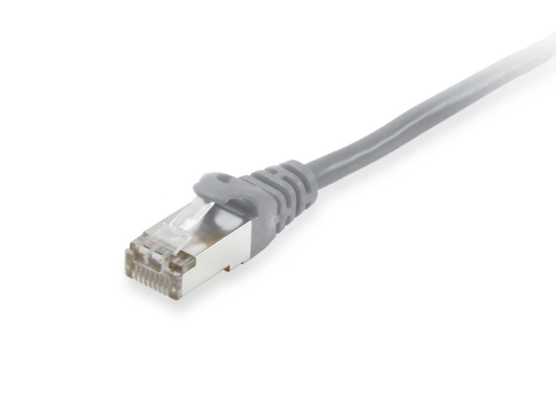 Image of Equip Cat.6A S/FTP Patch Cable. 0.25 m. Grey