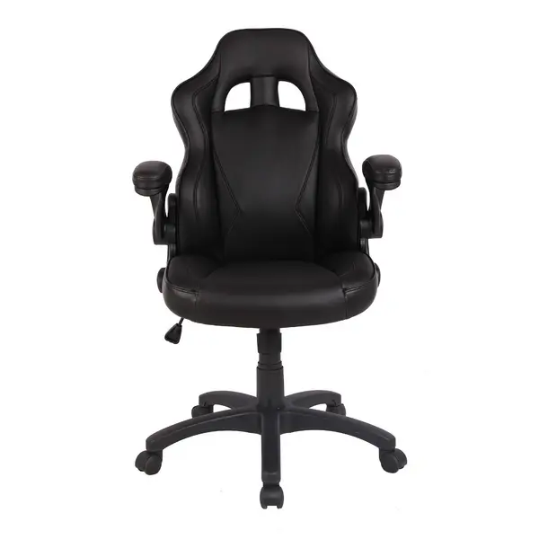 Image of Predator Racing Chair Folding Arms - Black