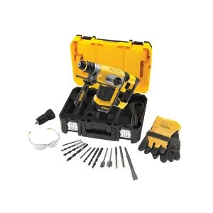 Image of DEWALT D25417KT 4kg SDS Plus Combination Hammer 1000W 110V