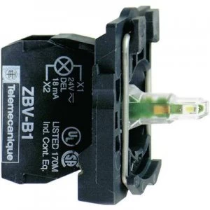 Image of Schneider Electric ZB5AVB3 LED + fixing adapter, + bulb holder 24 V DC, 24 V AC