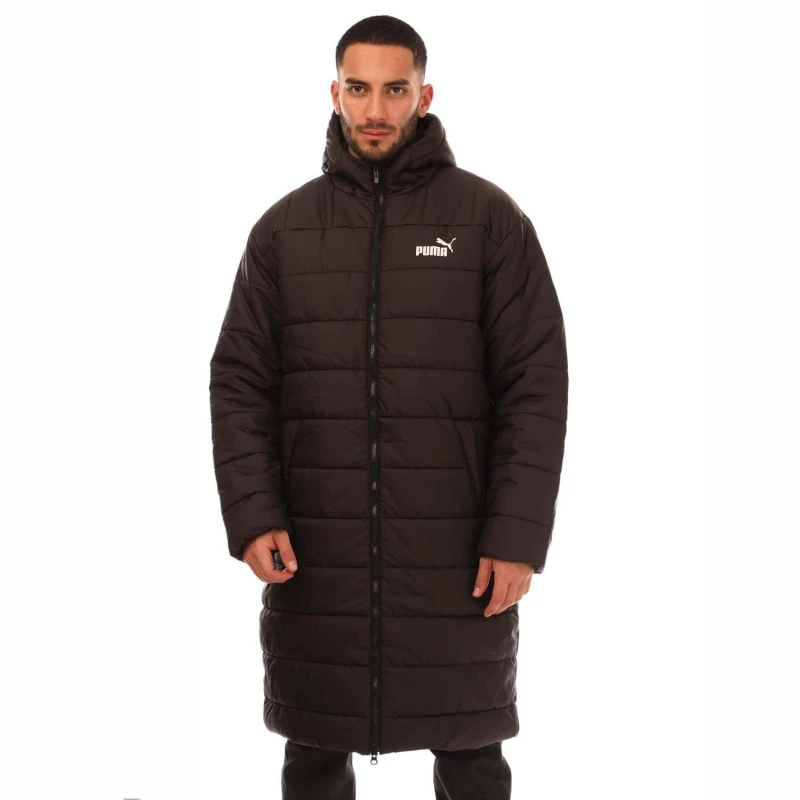 Image of Puma ESS+ Hooded Padded Jacket - Black M