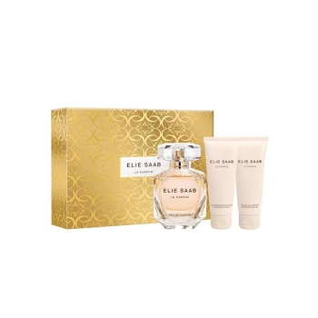 Image of Elie Saab Le Parfum 90ml Eau de Parfum + Shower Gel & Body Lotion Gift Set - None