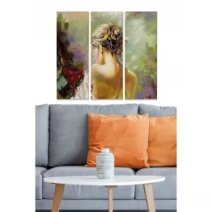 Image of MDF16423069 Multicolor Decorative MDF Painting (3 Pieces)